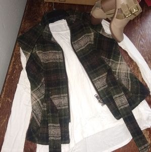 CAbi plaid vest
